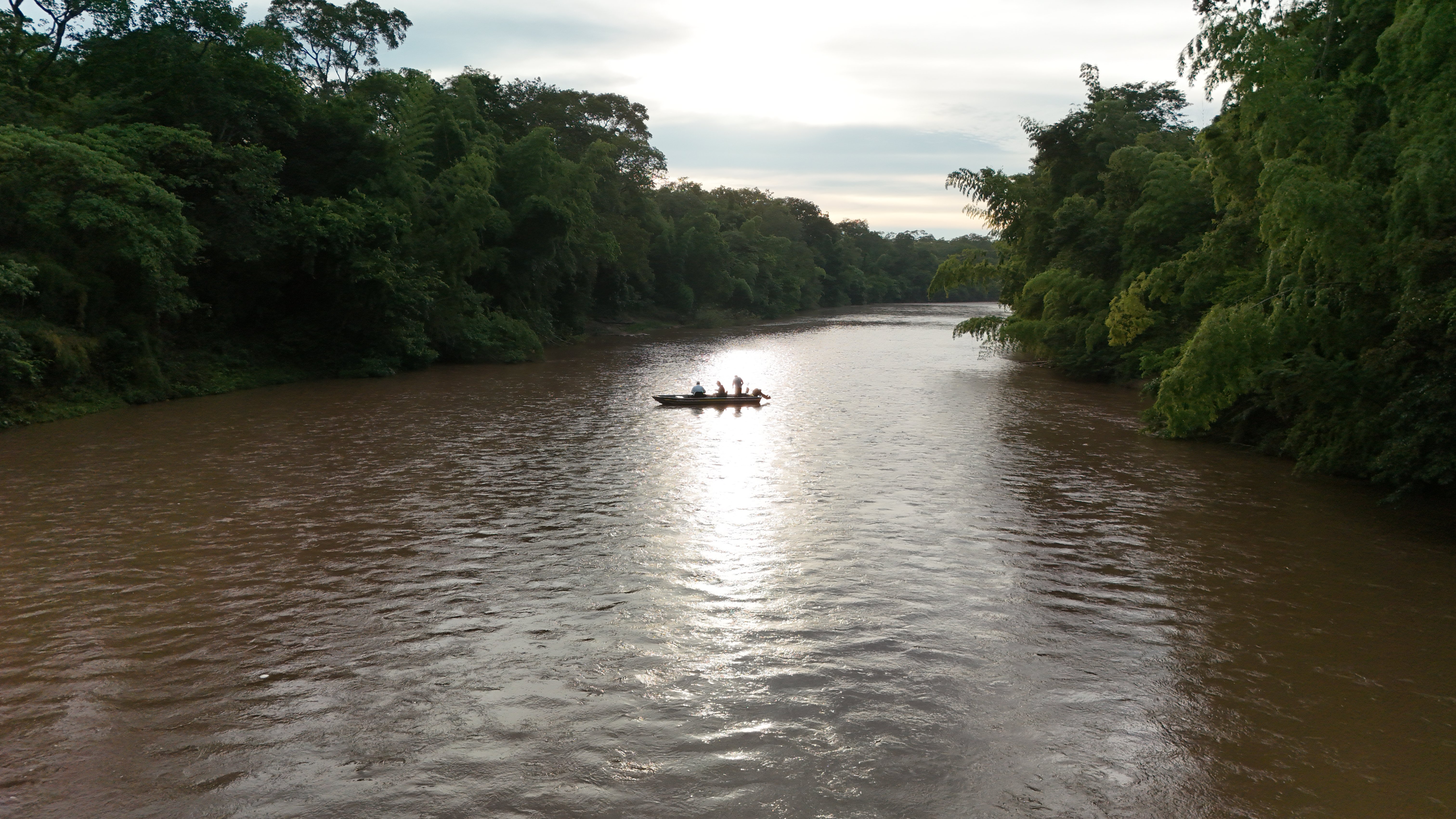 Pescadores no Rio Miranda